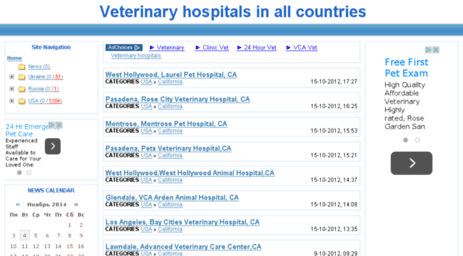 veterinaryhospitals.biz