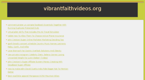 vibrantfaithvideos.org