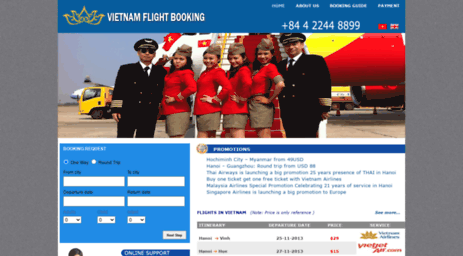 vietnamflightbooking.com