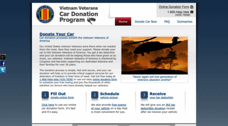 vietnamveteranscardonation.org
