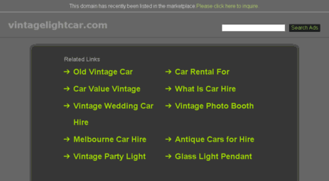 vintagelightcar.com