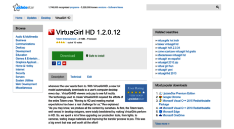 virtuagirl-hd.updatestar.com