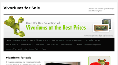 vivariums-for-sale.co.uk