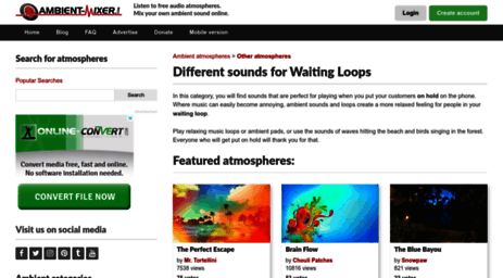 waitingloop.ambient-mixer.com