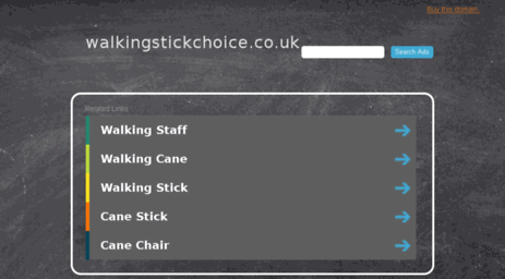 walkingstickchoice.co.uk
