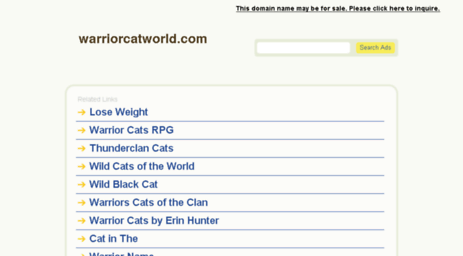 warriorcatworld.com