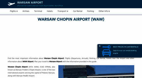 warsaw-airport.com