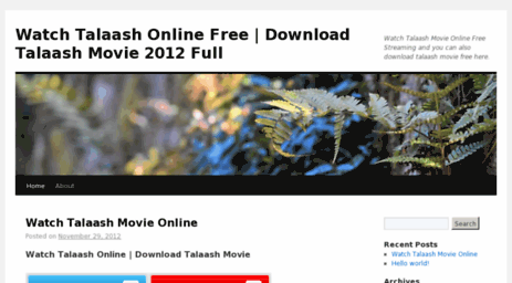 talaash movie full online