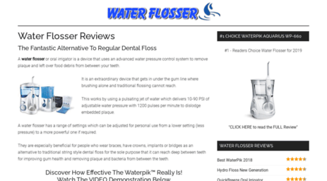 waterflosserreview.com