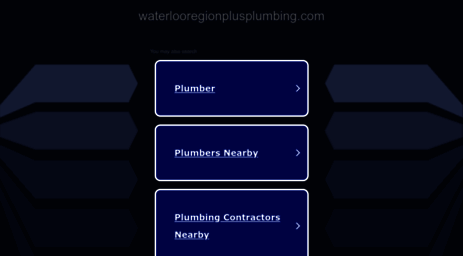 waterlooregionplusplumbing.com