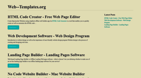web--templates.org