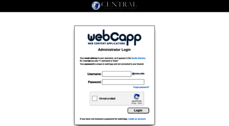 webcapp.ccsu.edu