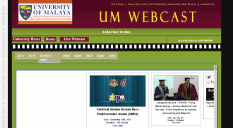 webcast.um.edu.my
