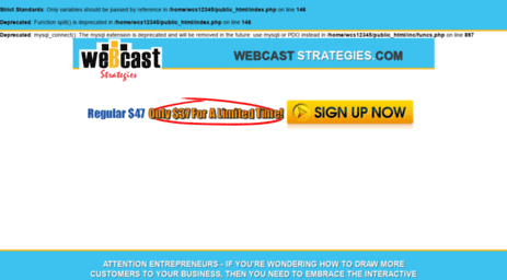 webcaststrategies.com