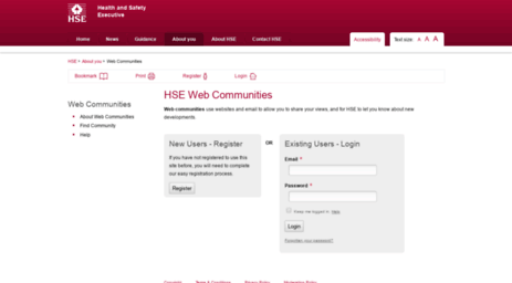 webcommunities.hse.gov.uk