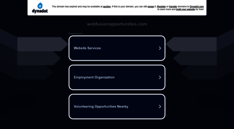 webfusionopportunities.com