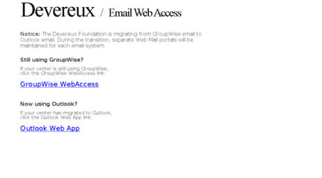 webmail.devereux.org
