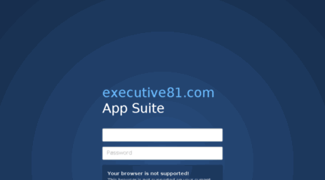 webmail.executive81.com