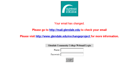 webmail.glendale.edu
