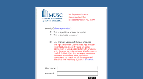 webmail.musc.edu