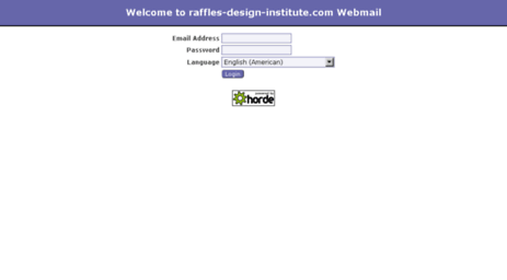 webmail.raffles-design-institute.com