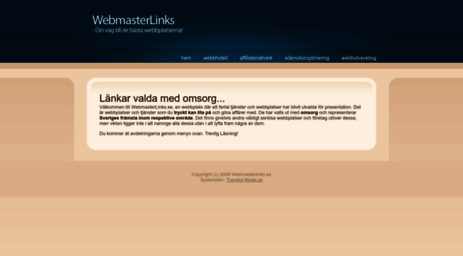 webmasterlinks.se