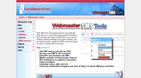 webmastersms.cardboardfish.com