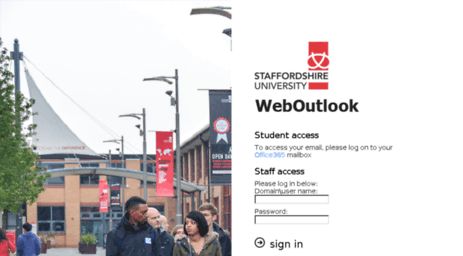 weboutlook.staffs.ac.uk