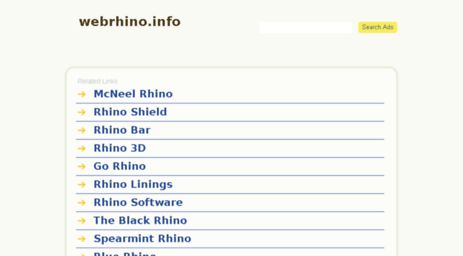 webrhino.info