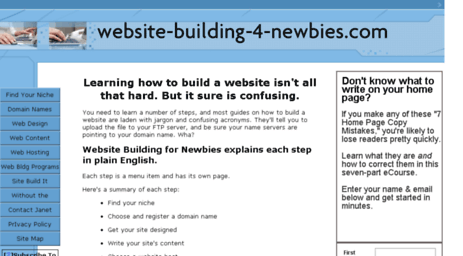 website-building-4-newbies.com