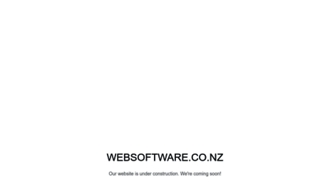websoftware.co.nz