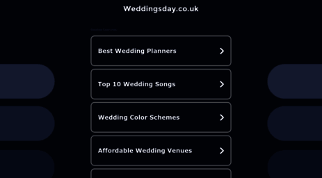 weddingsday.co.uk