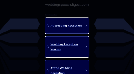 weddingspeechdigest.com