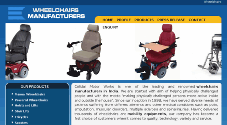 wheelchairsmanufacturers.in