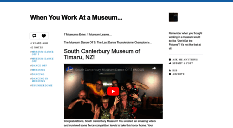 whenyouworkatamuseum.com