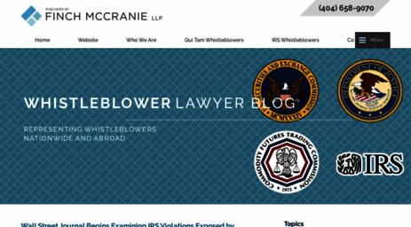 whistleblowerlawyerblog.com