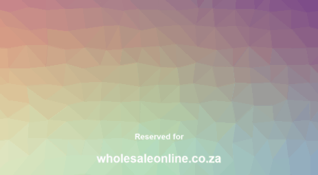 wholesaleonline.co.za