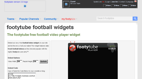 widgets.footytube.com