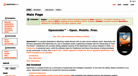 wiki.openmoko.org