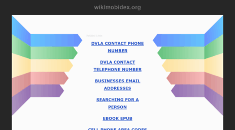 wikimobidex.org