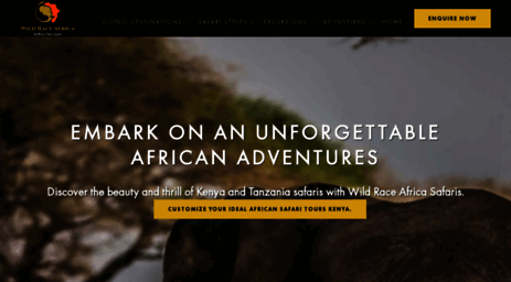 wildraceafrica.com