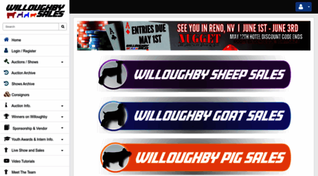 willoughbylivestocksales.com