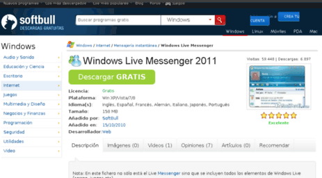 windows-live-messenger.softbull.com