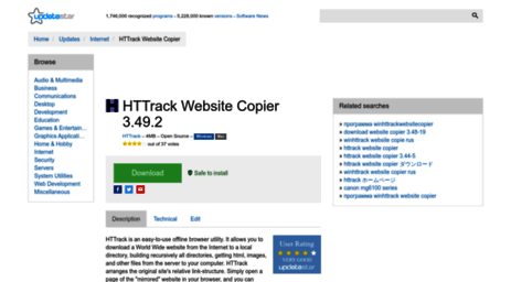 winhttrack-website-copier.updatestar.com