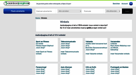 winkels.aanbodpagina.nl