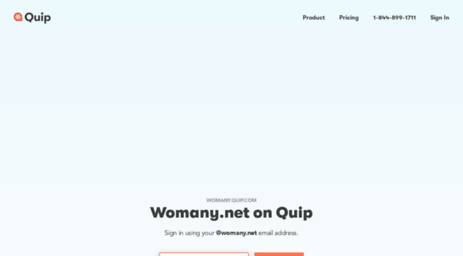 womany.quip.com
