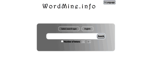 wordmine.info