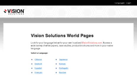 world.visionsolutions.com