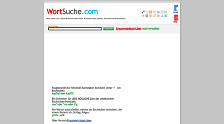 wortsuche.com