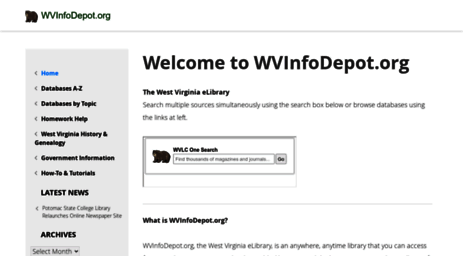 wvinfodepot.org